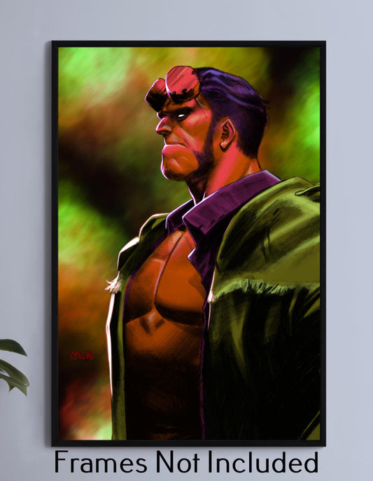 Hellboy Wall Art