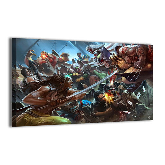 Undead Collision Wall Art