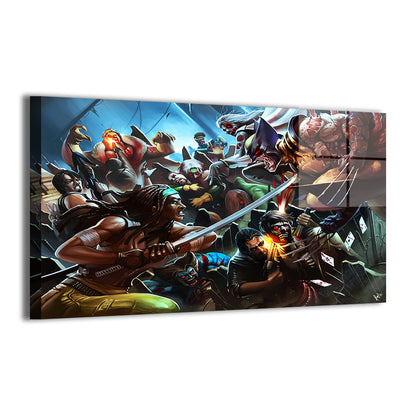 Undead Collision Wall Art