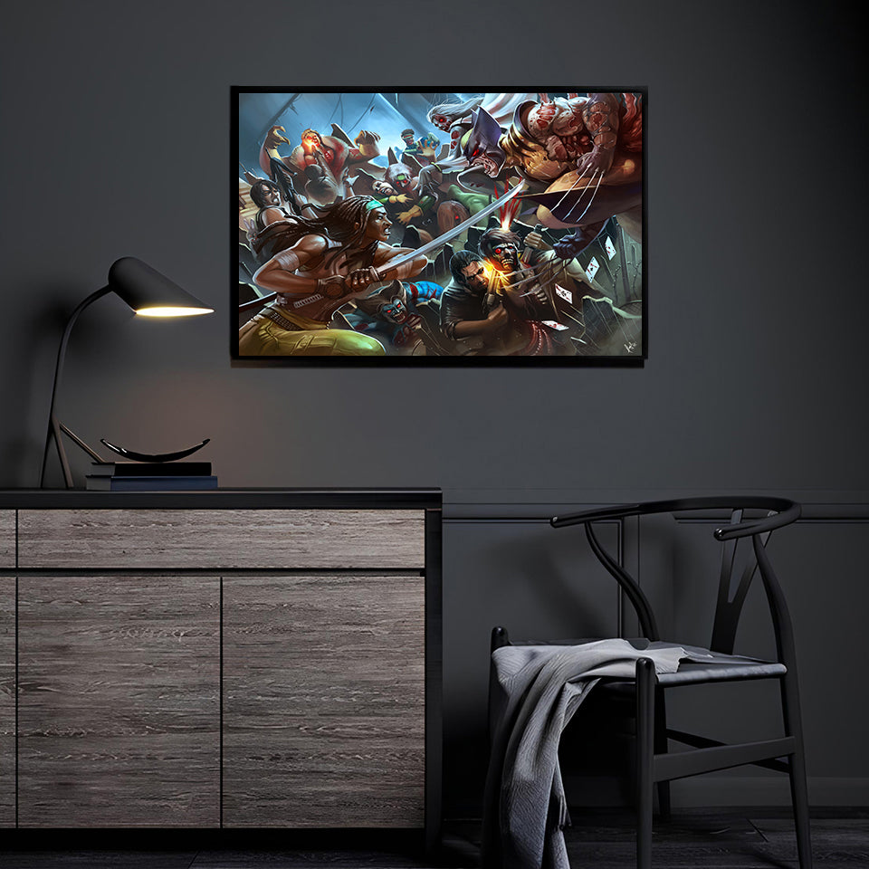 Undead Collision Wall Art