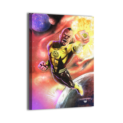 Yellow Lantern Wall Art