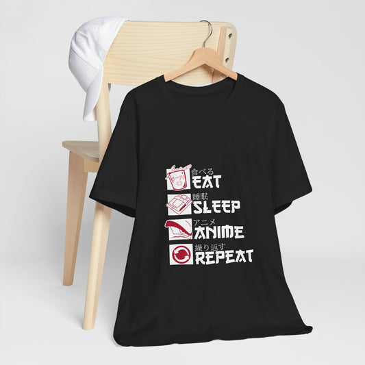 Eat, Sleep, Anime, Repeat T-Shirt