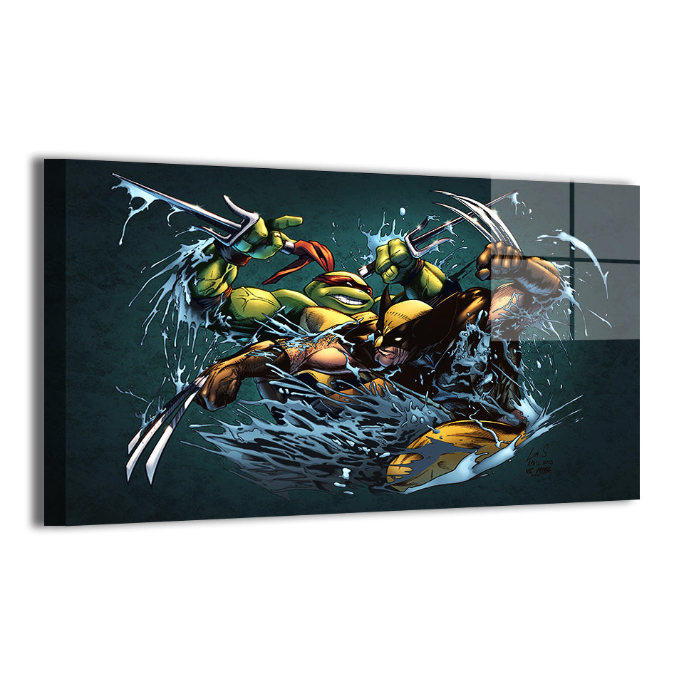 Crossover Battle Wall Art