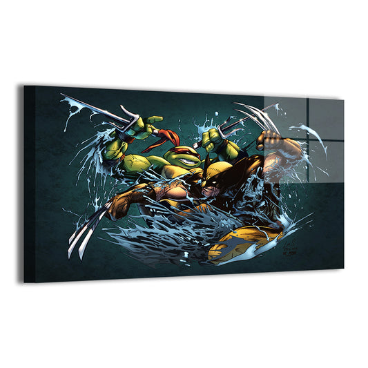 Crossover Battle Wall Art