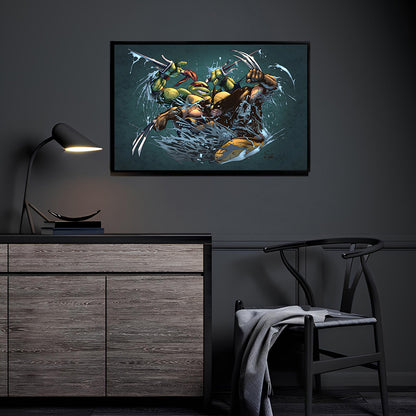 Crossover Battle Wall Art