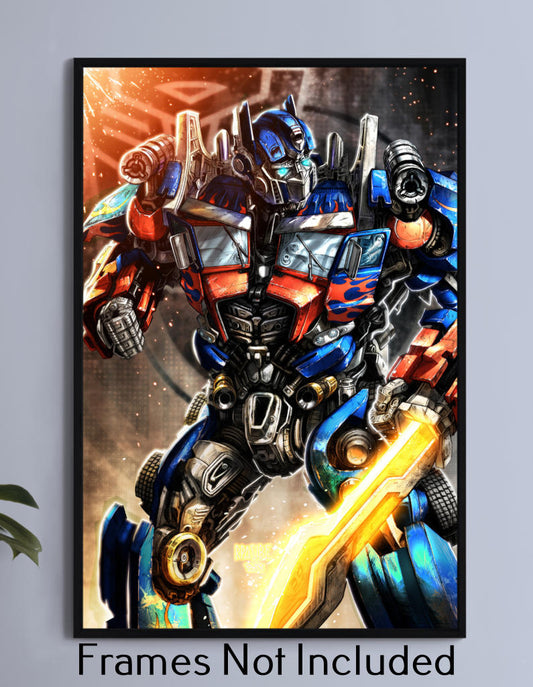 Optimus Prime - Transformers Wall Art