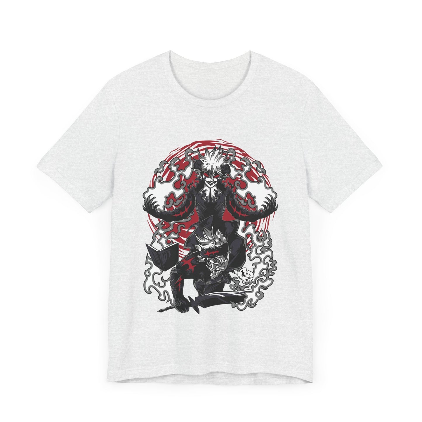 BLACK CLOVER DEVIL UNION MODE GRAY T-SHIRT