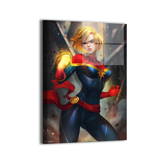 Captain Marvel Wall Art