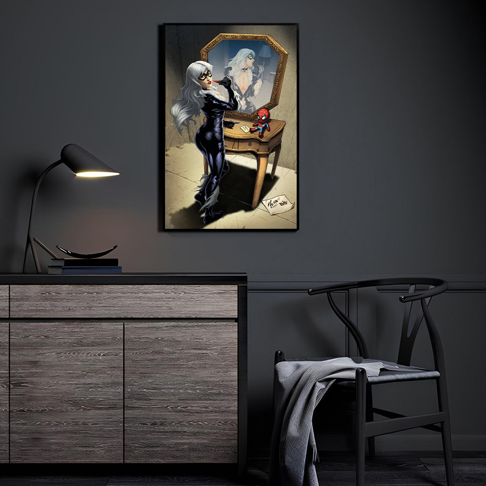 Reflections of the Cat Wall Art