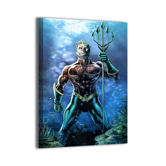 Aquaman King of Atlantis Wall Art