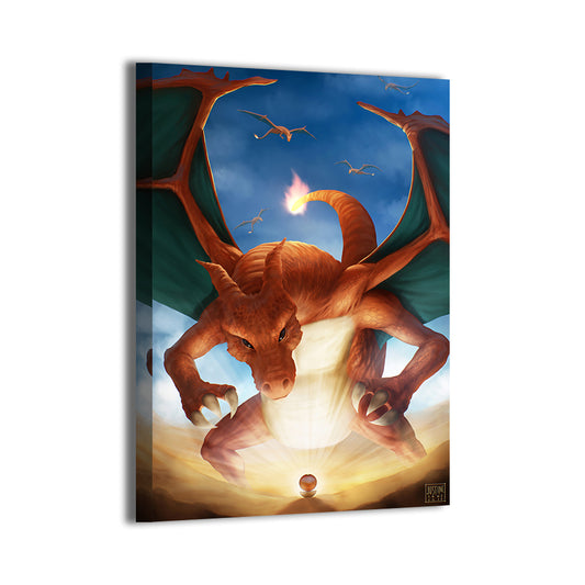 Charizard I choose you Wall Art