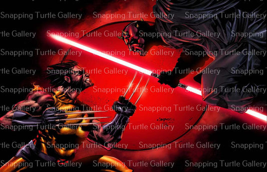 Darth Maul Vs Wolverine - Snapping Turtle Gallery
