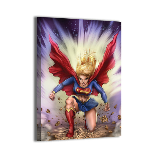 Superhero Landing Wall Art