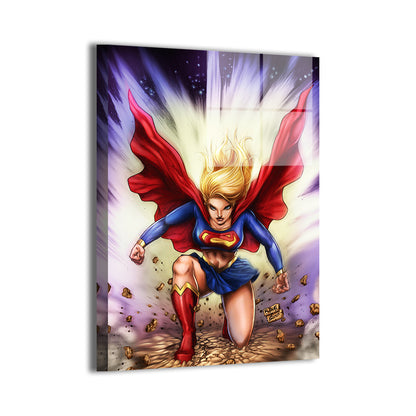 Superhero Landing Wall Art