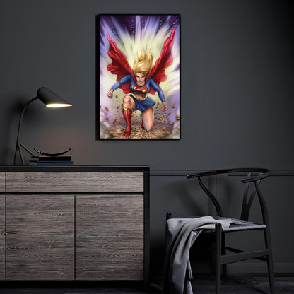 Superhero Landing Wall Art