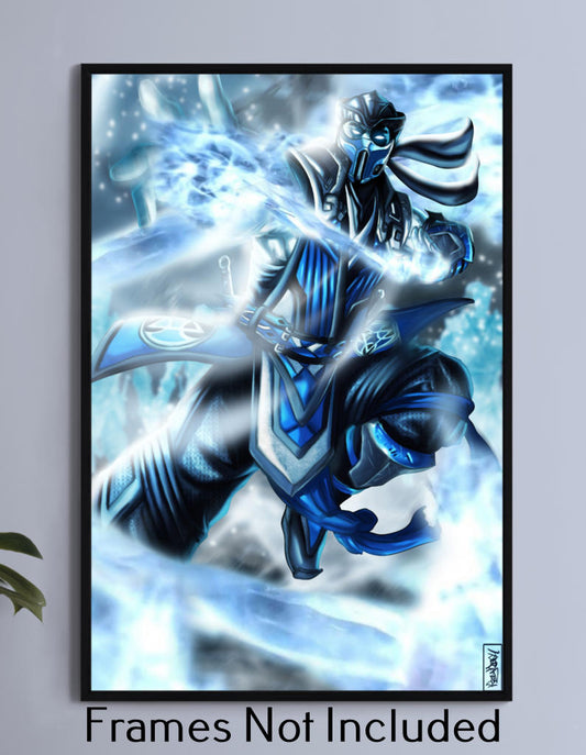 Mortal Kombat Sub-Zero Wall Art