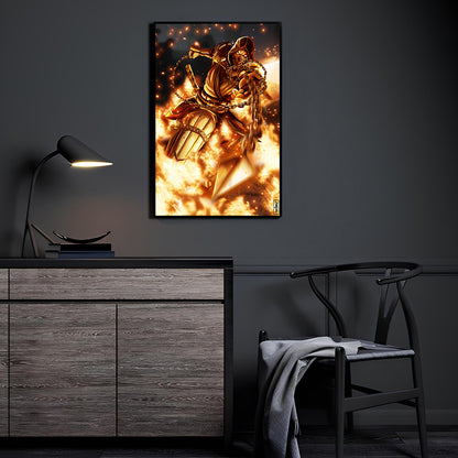 Hellfire Vengeance Wall Art