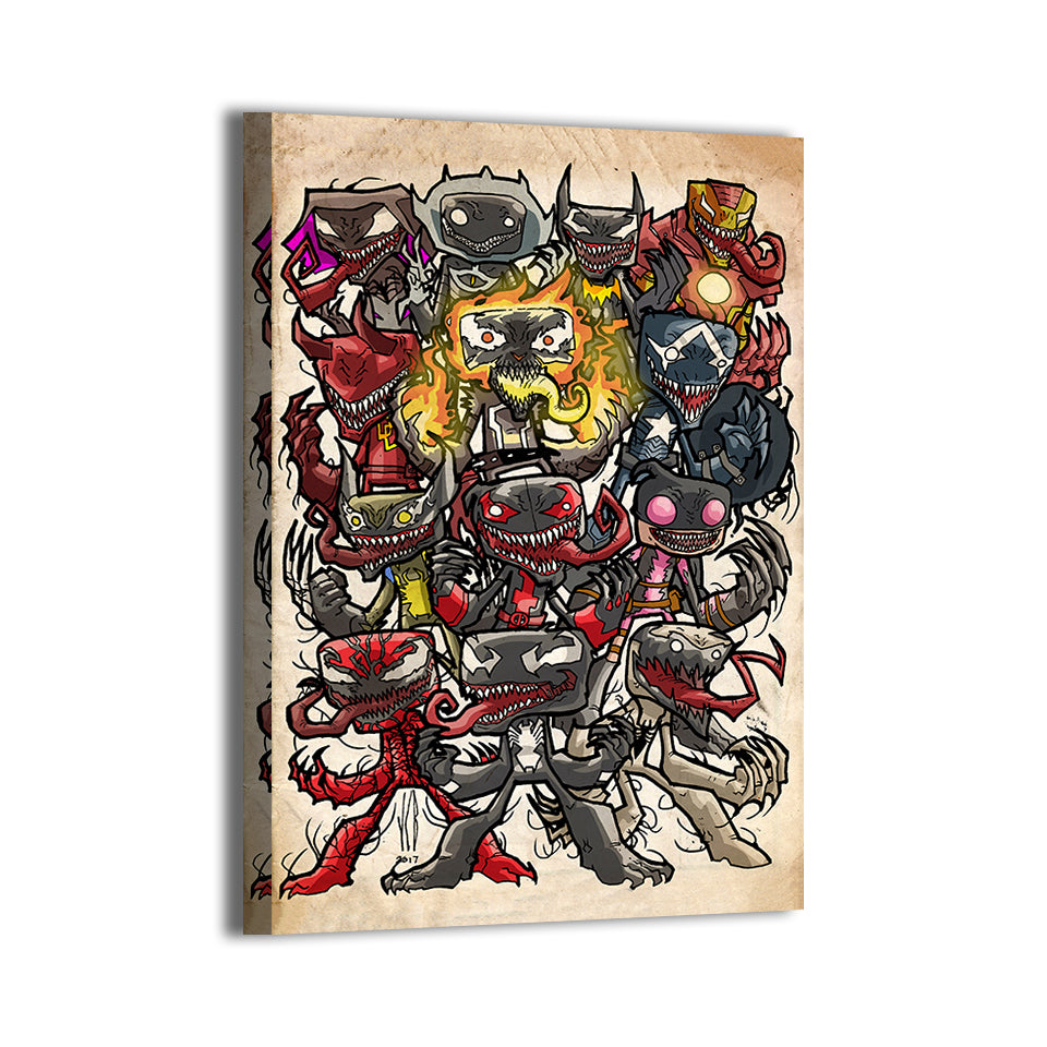 Venomverse Mayhem Wall Art