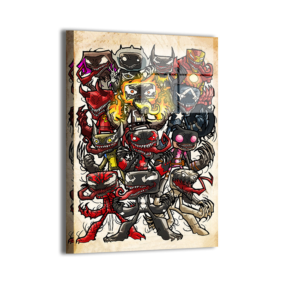 Venomverse Mayhem Wall Art