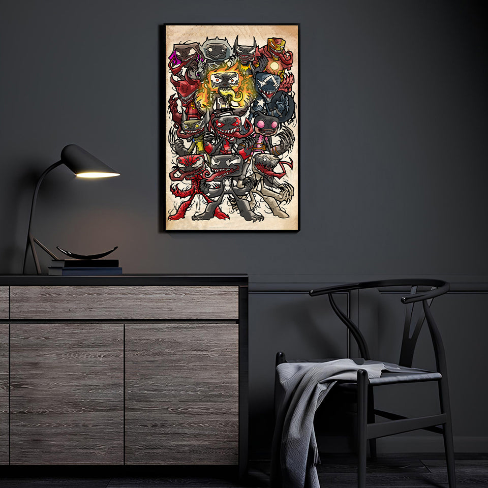 Venomverse Mayhem Wall Art