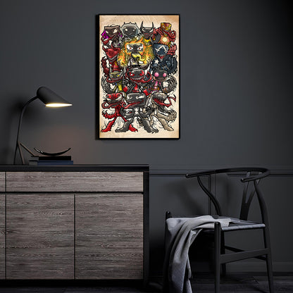 Venomverse Mayhem Wall Art