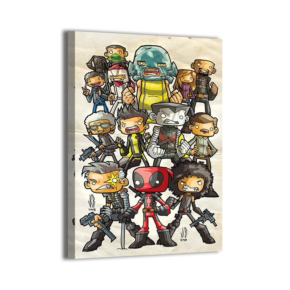 Chibi Force Wall Art