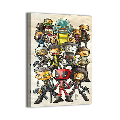 Chibi Force Wall Art