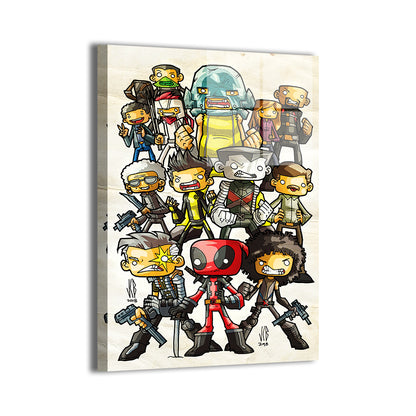 Chibi Force Wall Art