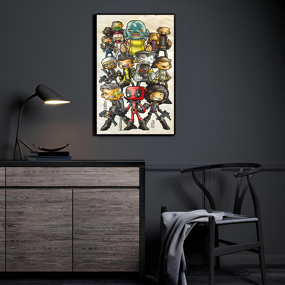 Chibi Force Wall Art