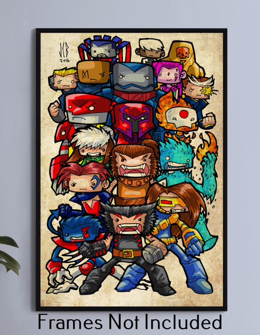 Age of Apocalypse Chubbies Wall Art