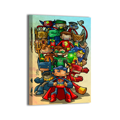 Chibi League Wall Art