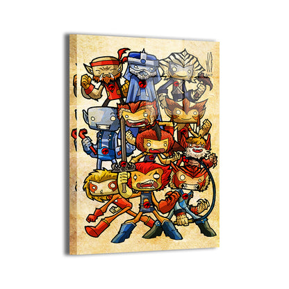 Thundercats Hero's Chubbies Wall Art