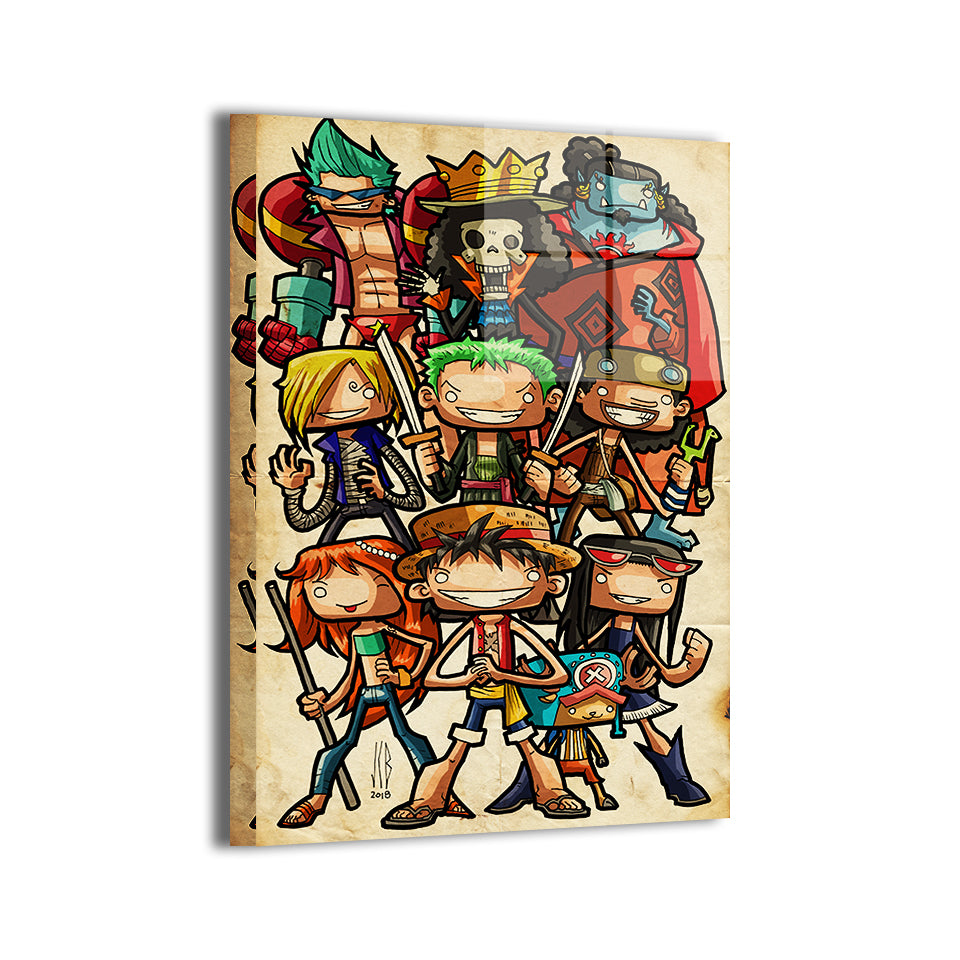 Chibi Crew Wall Art