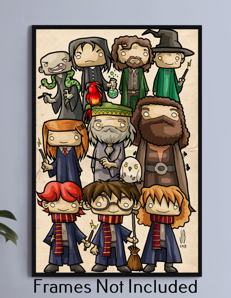 Harry Potter Chubbies Wall Art