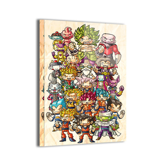 Universe Chibi Wall Art