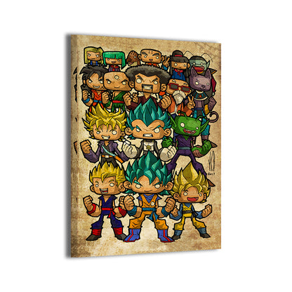 Chibi Super Force Wall Art