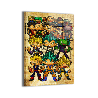 Chibi Super Force Wall Art