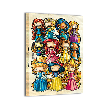 Chibi Royalty Wall Art