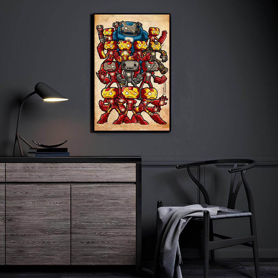 Chibi Armory Wall Art