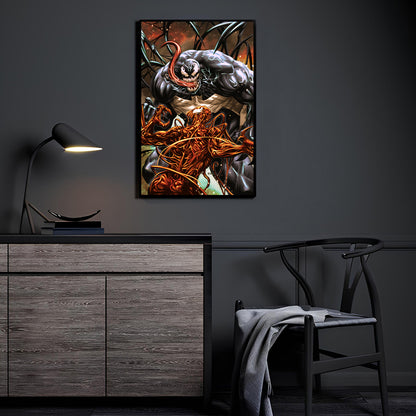 Symbiote Showdown Wall Art