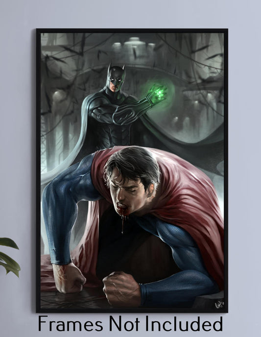 Batman Vs Superman Wall Art