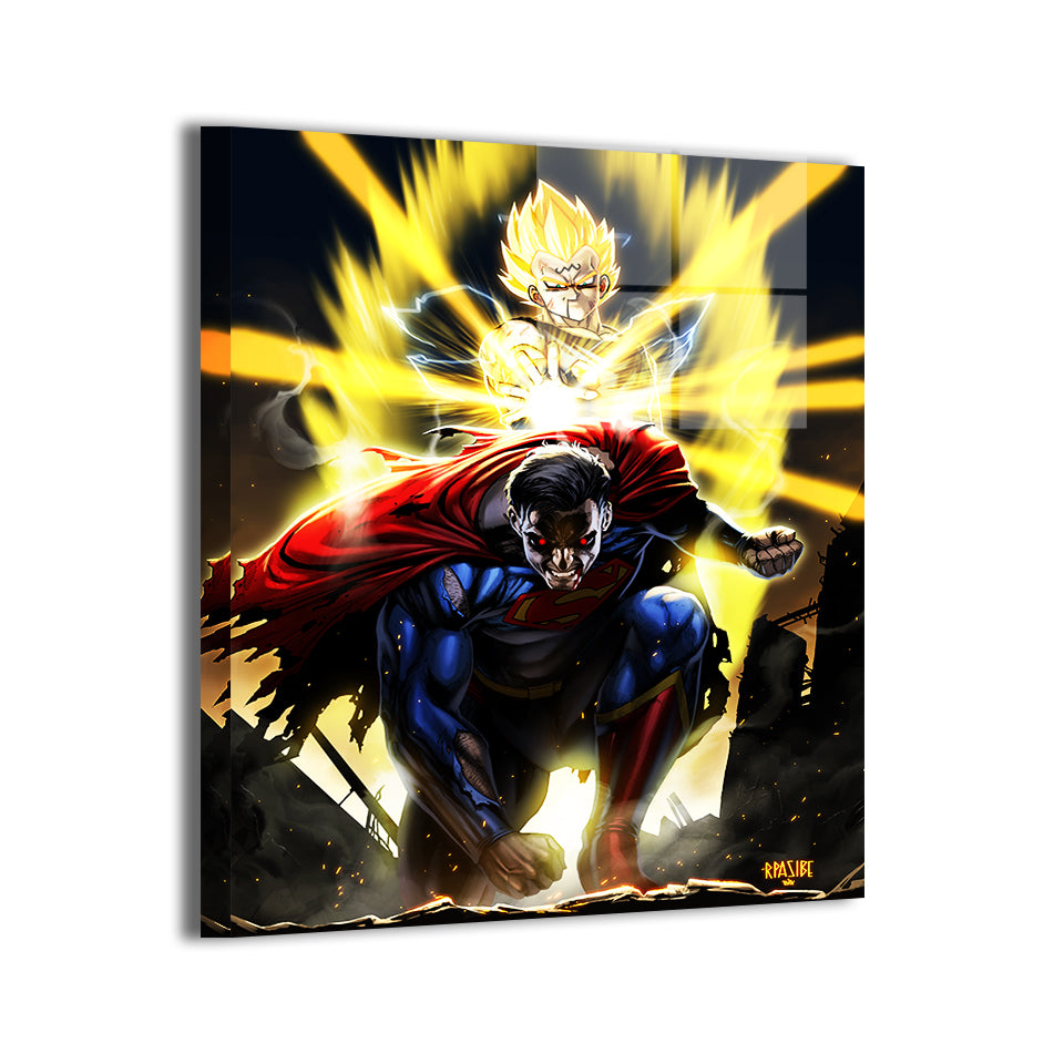 Broken Justice Clash Wall Art