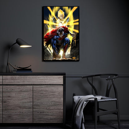 Broken Justice Clash Wall Art