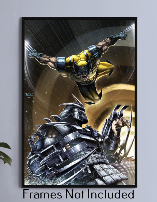 Battle of Claws Wall Art