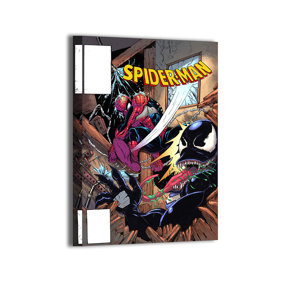Symbiote Showdown Wall Art