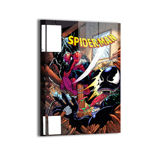 Spider-Man Vs Venom Wall Art