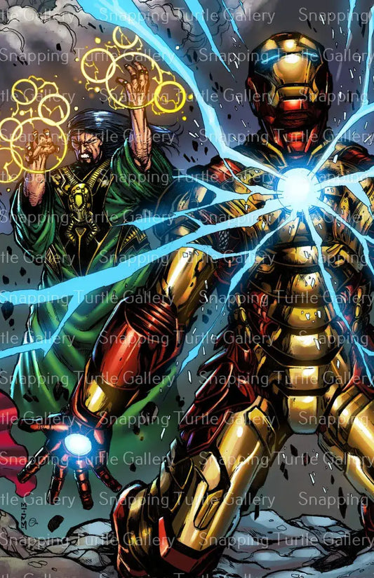 Mandarin Vs Iron Man - Snapping Turtle Gallery