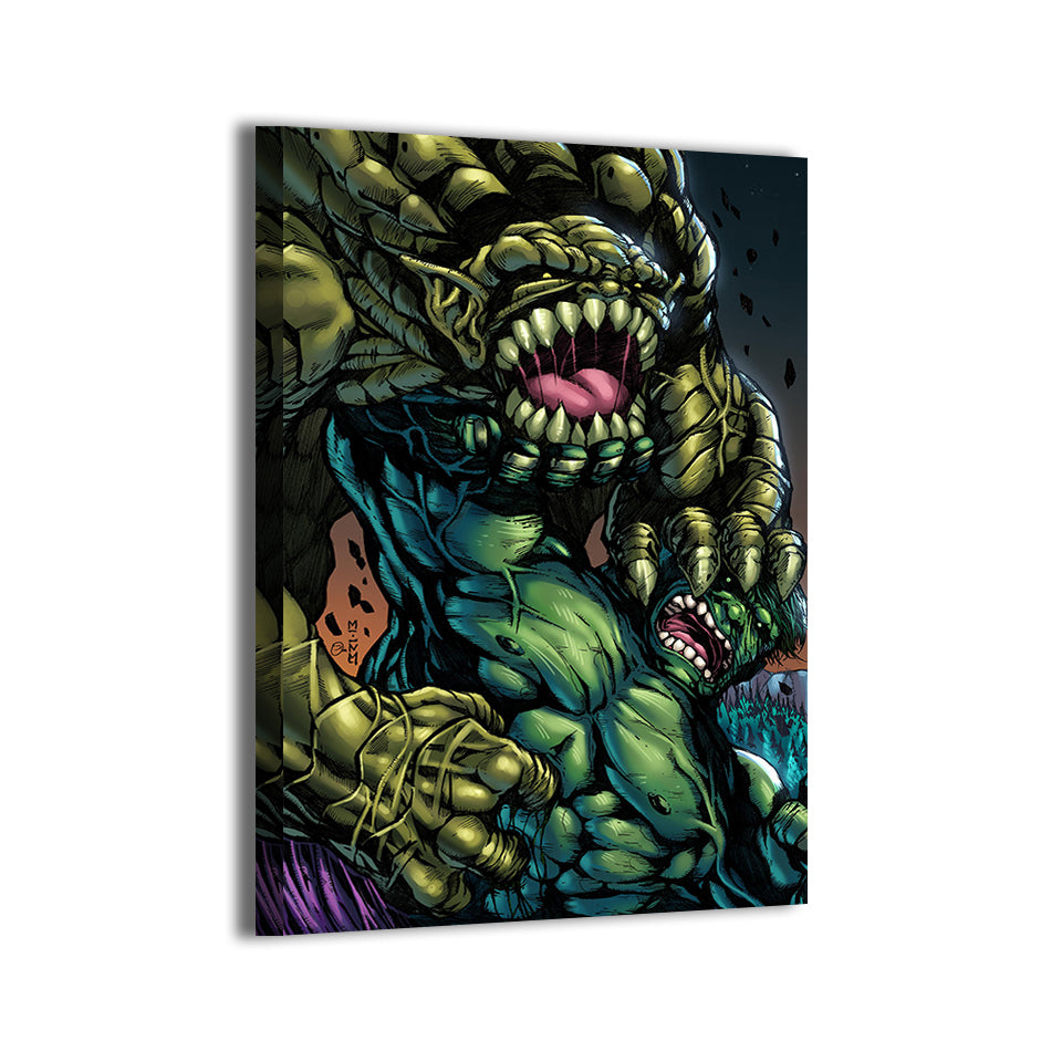 Gamma Rage Showdown Wall Art