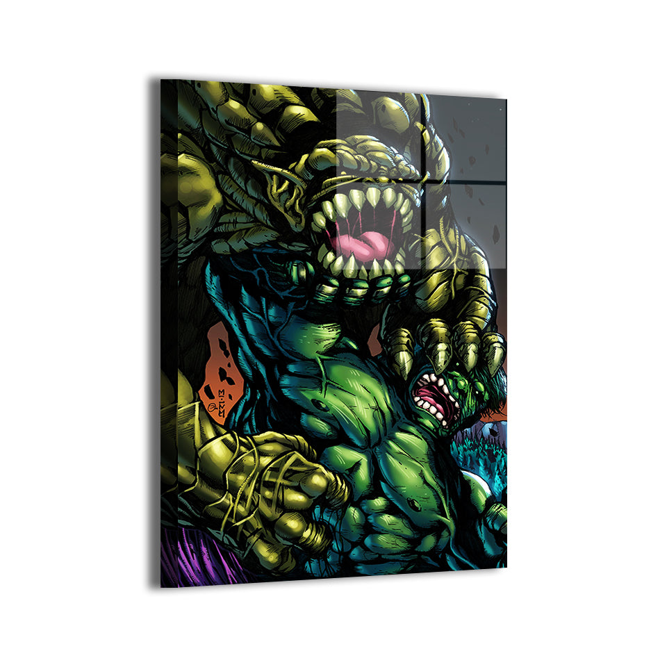 Gamma Rage Showdown Wall Art