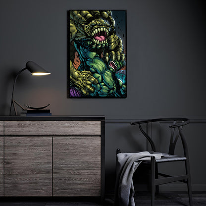 Gamma Rage Showdown Wall Art
